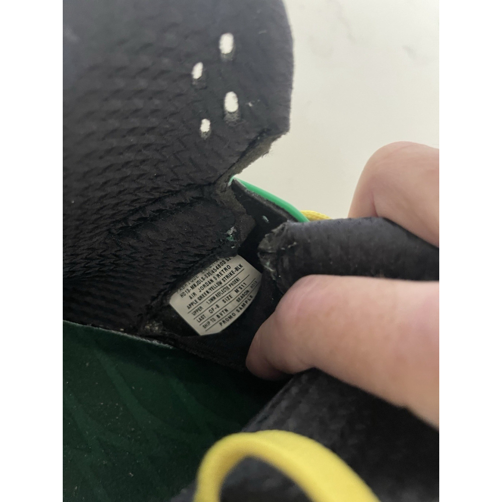 RARE 2014 Air Jordan 5 Oregon Ducks Promo Sample – Size 11 Player Exclusive NIKE - Picture 4 of 5